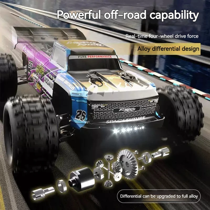 

JJRC C8803 Windrunner 4WD High Speed off Road Vehicle RC Car Brushless Motor Alloy Differential Remote Control Toy for Boys