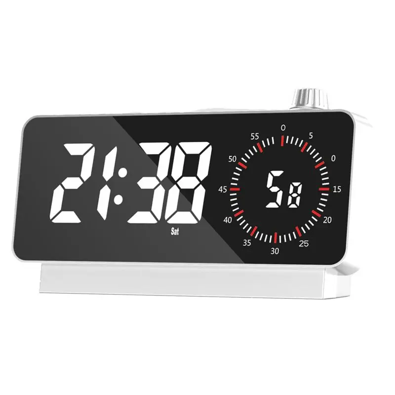 LICE-Alarm Clock With Timer: Digital Desk Clock Battery Operated Countdown For Study Office-Alarm Clocks For Bedrooms