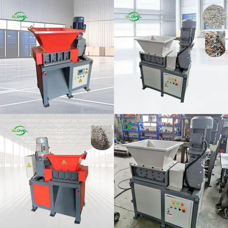 AP01 Multifunction Wood Waste Metal Cardboard Paper Plastic Shredder Machine for Various Materials