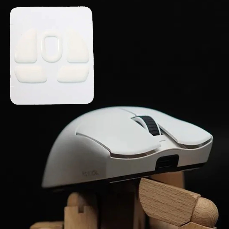 1 set versione ghiaccio mouse pattini pad bordi curvi rotondi adesivi piedi mouse per mouse ATK