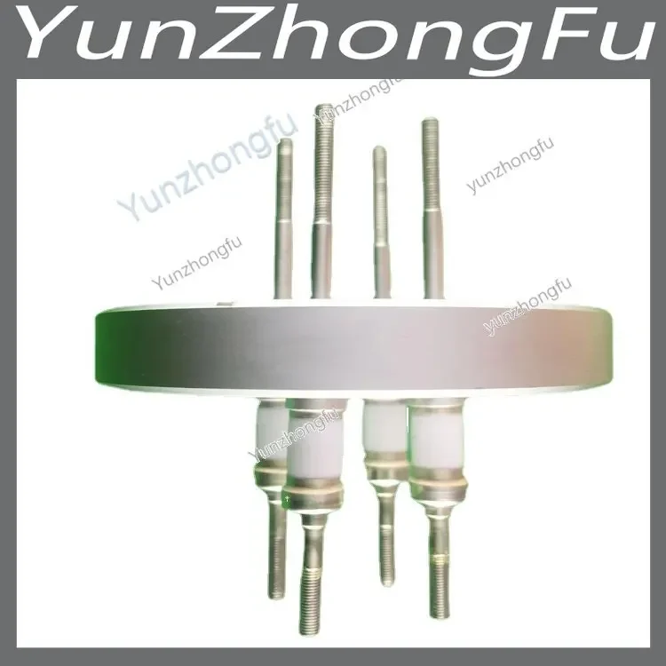 

Ceramic High Voltage Insulation Seal Metal Through Feed-in Connector Conductive Column Electrode Flange Vacuum CF35