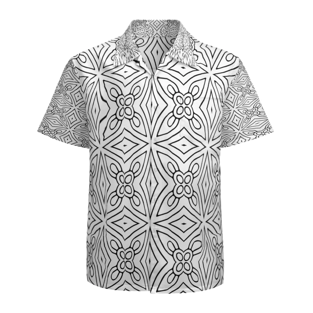 Men's Hawaiian Short Sleeve Shirt Quick Dry Breathable Beach Shirt