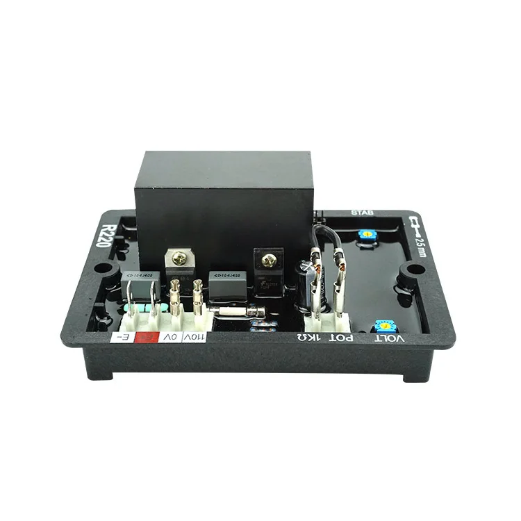 R220 Generator Set Automatic Voltage Regulator Generator Pressure Regulating Plate Regulator 10000-47219