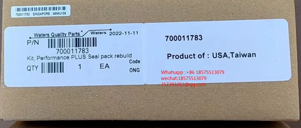 

For Waters 700011783 700005215 Kit Performance Plus Seal Pack Rebuild Needle Pack Sealed Needle Holder 2695 e2695 New 1 Piece