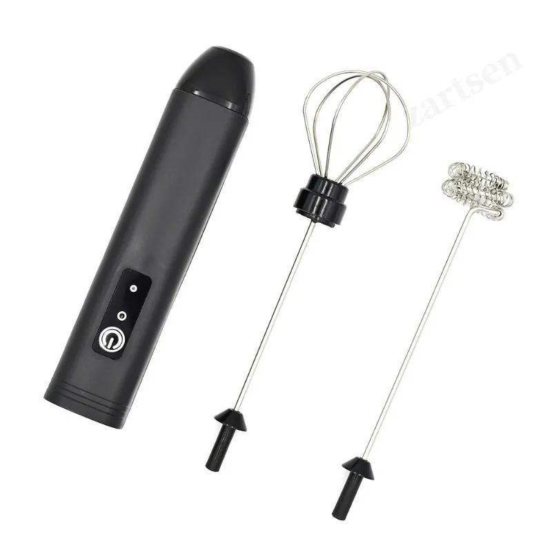 Coffee Frother/MILK Whisk+Egg Beater MINI Food Blender USB Rechargeable Handheld  Espresso Tools