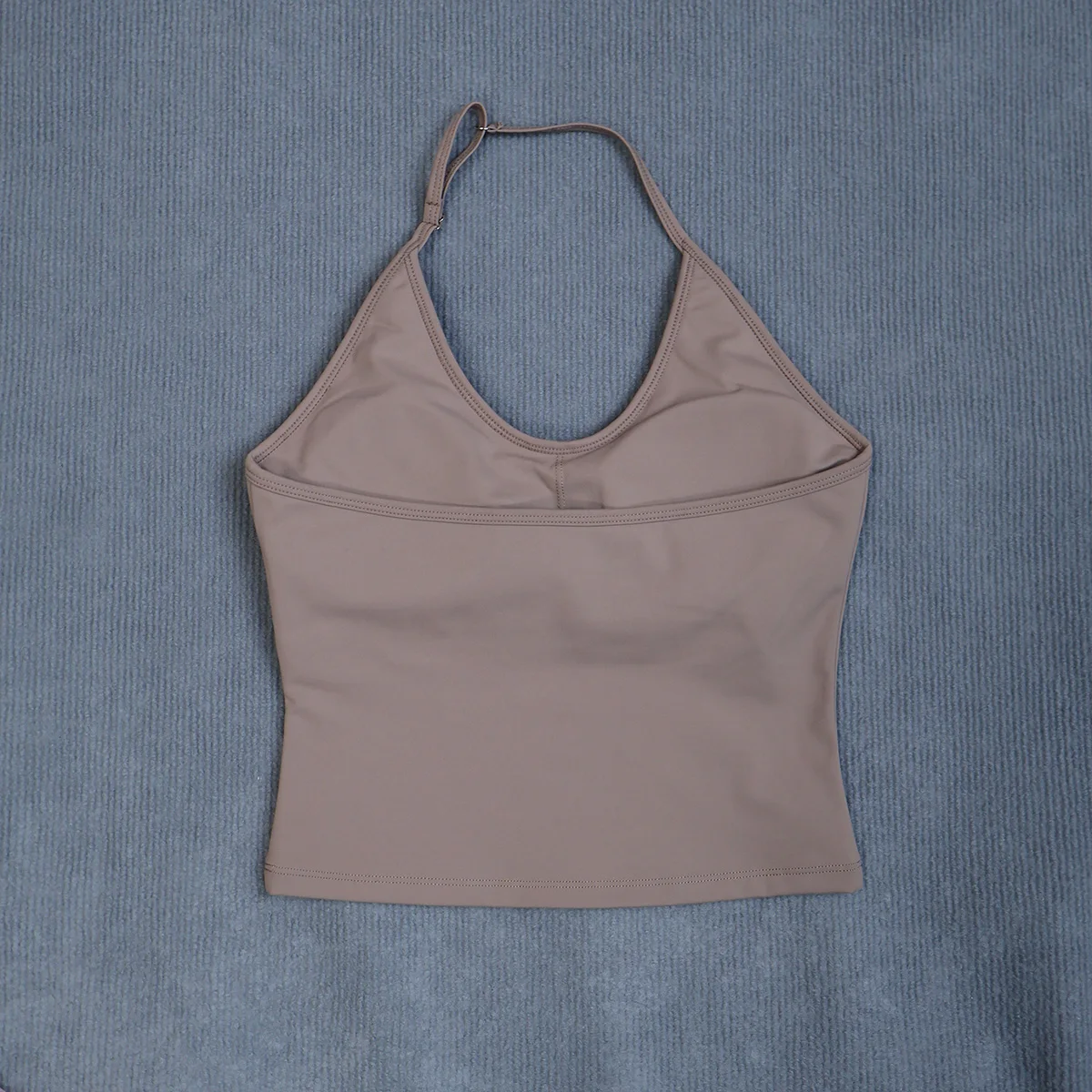 Ctenkevet Damen Rückenfreies Schnelltrocknendes Sport-Tanktop Ärmellos Stoßdämpfendes Support-Oberteil für Laufen Fitness-Radfahren – Detail 22