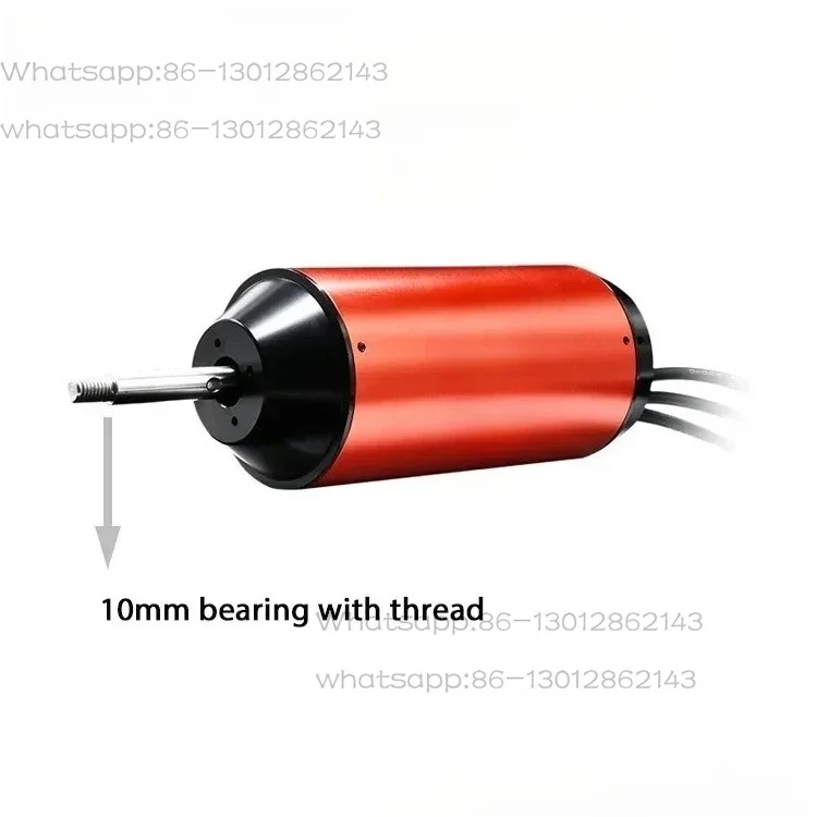 S750 48V 10KW Water Sea Sports RC Waterproof Su. Board Thruster DC Brushless Rubber Boat Motor