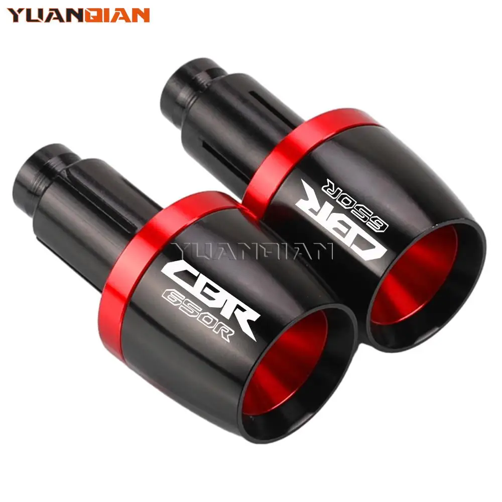 For Honda CBR650R Motorcycle Handle Bar Cap End Plugs Handlebar Grips Ends CBR 650R 650 R CBR650 R 2025 2023 2022 2021 2020 2019 view 2