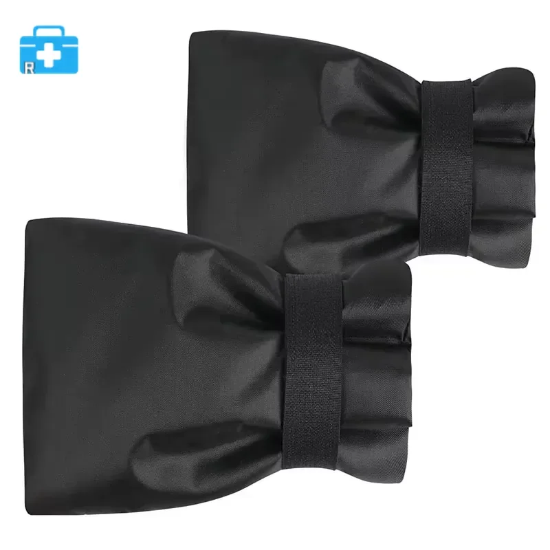 pack of 500，Custom logo reusable winter antifreeze polyester faucet cover socks durable waterproof outer faucet cover