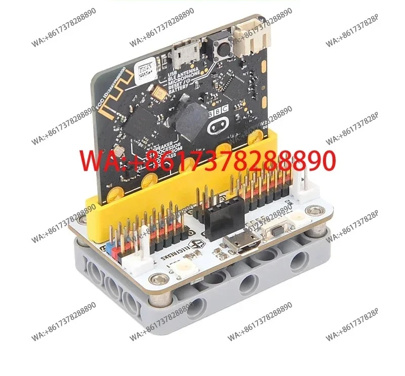 Drive expansion board programming building block set, motor servo sensor