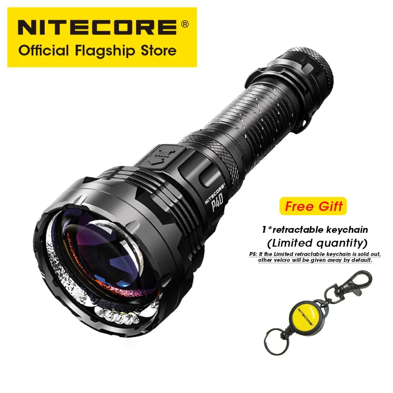 NITECORE P40 Search LEP Flashlight USB-C Rechargealbe 2900M