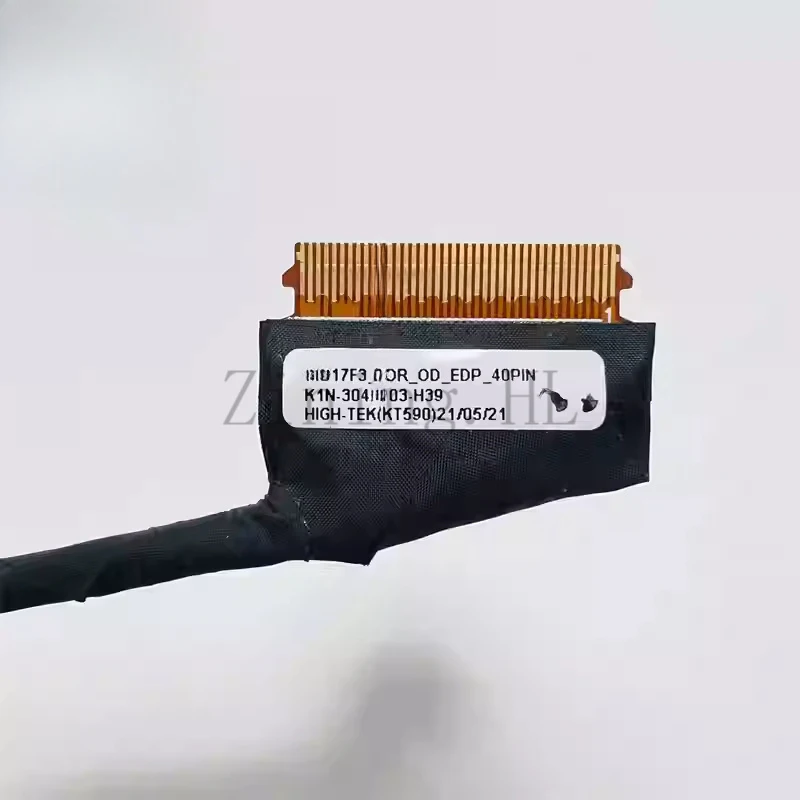 For MSI Micro-Star MS-17F3 MS17F3 17F1 GF75 LCD screen cable 40-pin K1N-3040203-H39