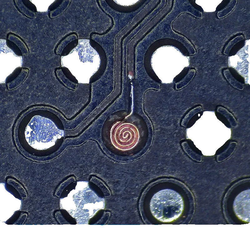 Rabbitfx وحدة المعالجة المركزية الفضة الموضوع إصلاح سلك توصيل معزز 0.009/0.02 مللي متر سلك نحاسي فائق النعومة للهواتف المحمولة مجموعة أدوات إصلاح اللوحة الأم #1