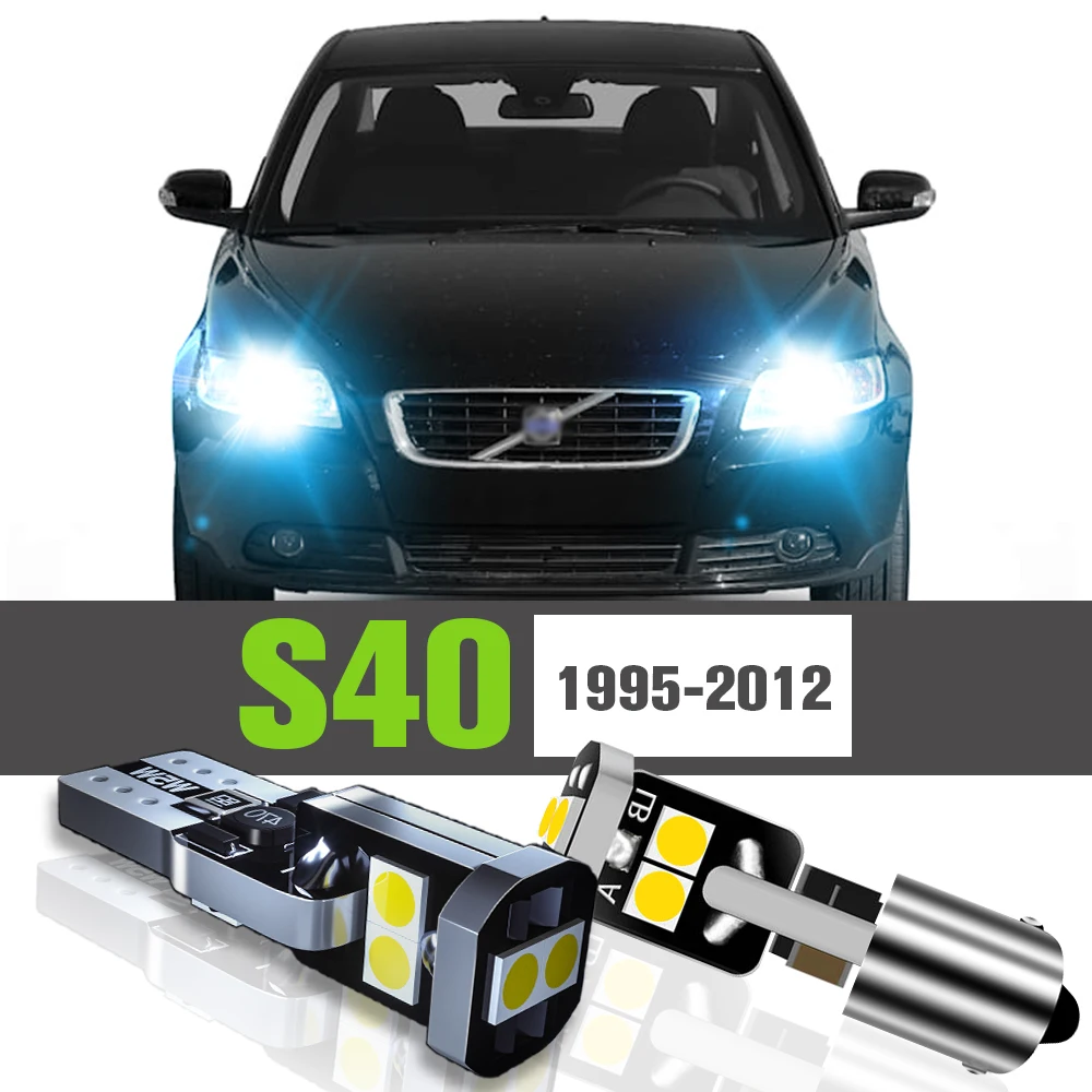 

2x LED Parking Light Accessories Clearance Lamp For Volvo S40 1995-2012 1996 2002 2003 2004 2005 2006 2007 2008 2009 2010 2011