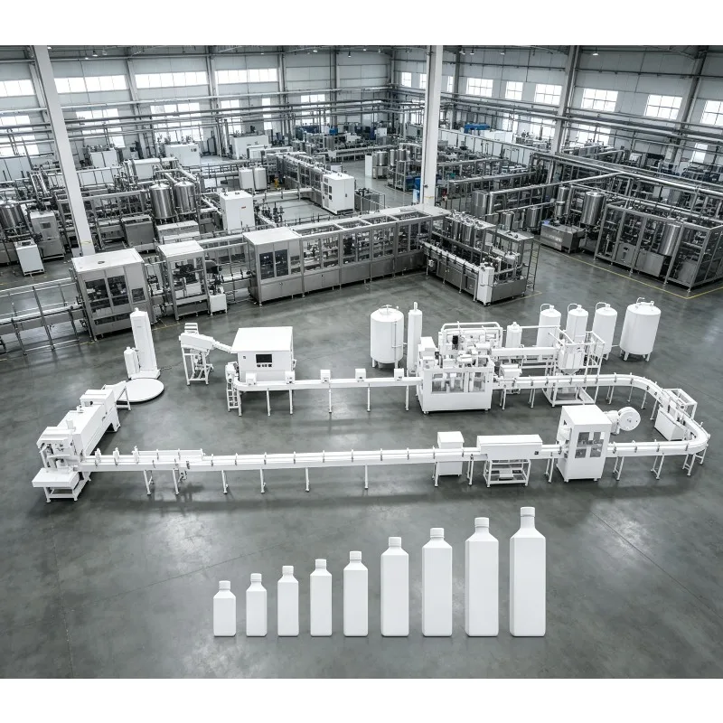 Customized Full Automatic Beverage Production Line Juice Bottling Filling Machine/drink Making Machine/water Filling Machine
