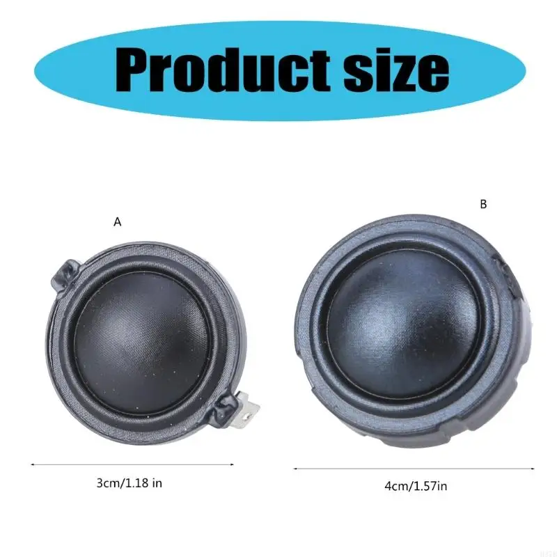 H37B 4Ohm Silk Tweeter Loudspeakers High Frequency Sounds Enhancing Sound Experience Bookshelfs Systems Speakers Projects