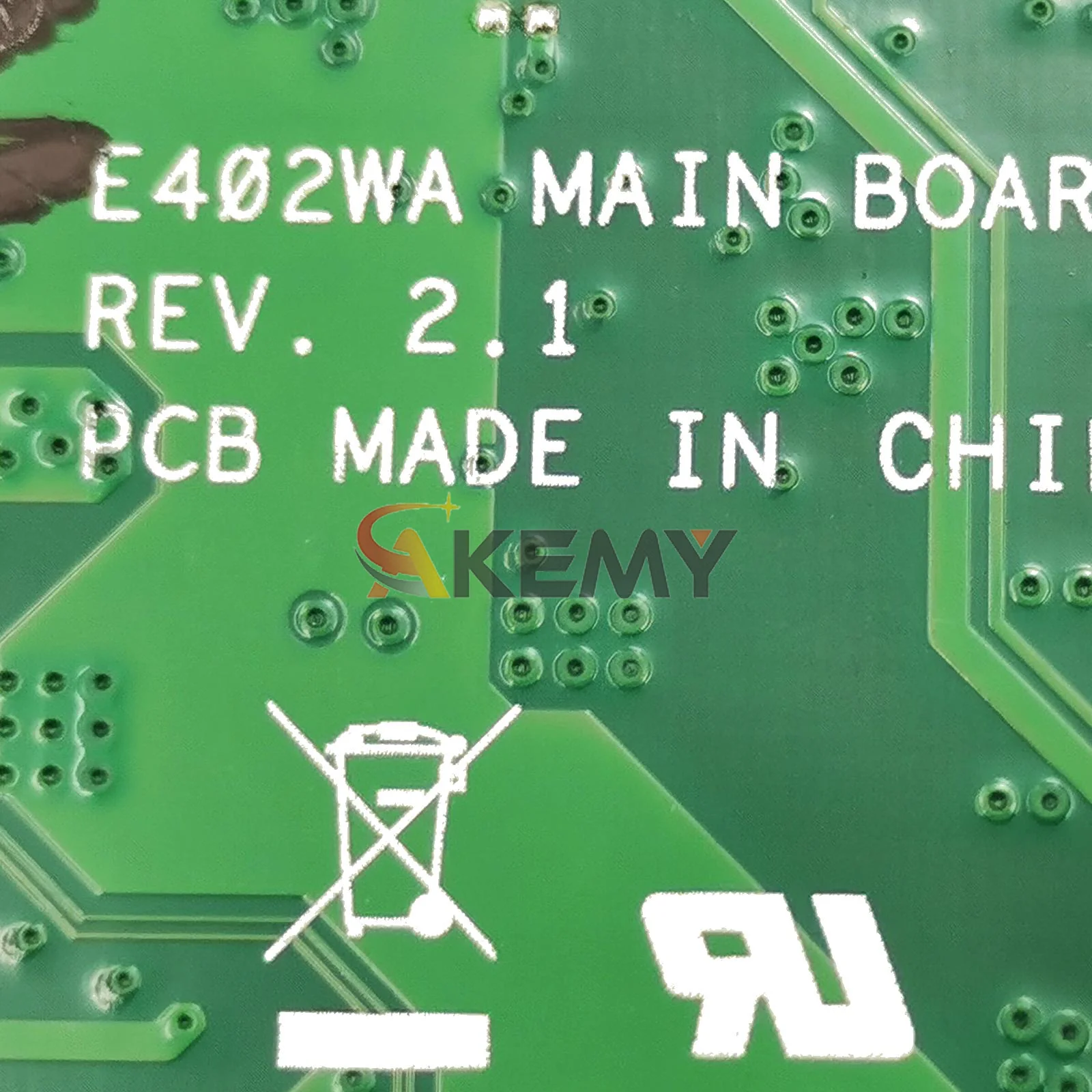 E402wa placa-mãe do portátil para asus ebook e402was e402w e402wa notebook mainboard com cpu 100% testes ok transporte rápido stk