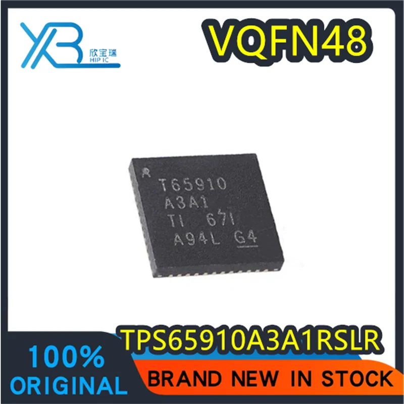 

(5/50 pieces) TPS65910A3A1RSLR VQFN-48 Silkscreen T65910 A3A1 Genuine Battery Management Chip In stock and fast delivery