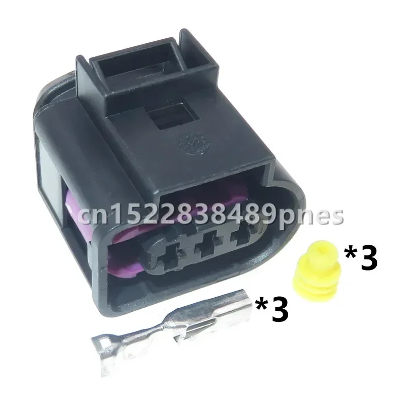 3 Pole 4D0 971 993 Engine Oil Rail Pressure Socket Auto Waterproof Plug 4D0971993 Wiring Harness Connector For VW 1.8T SI2.0TSI