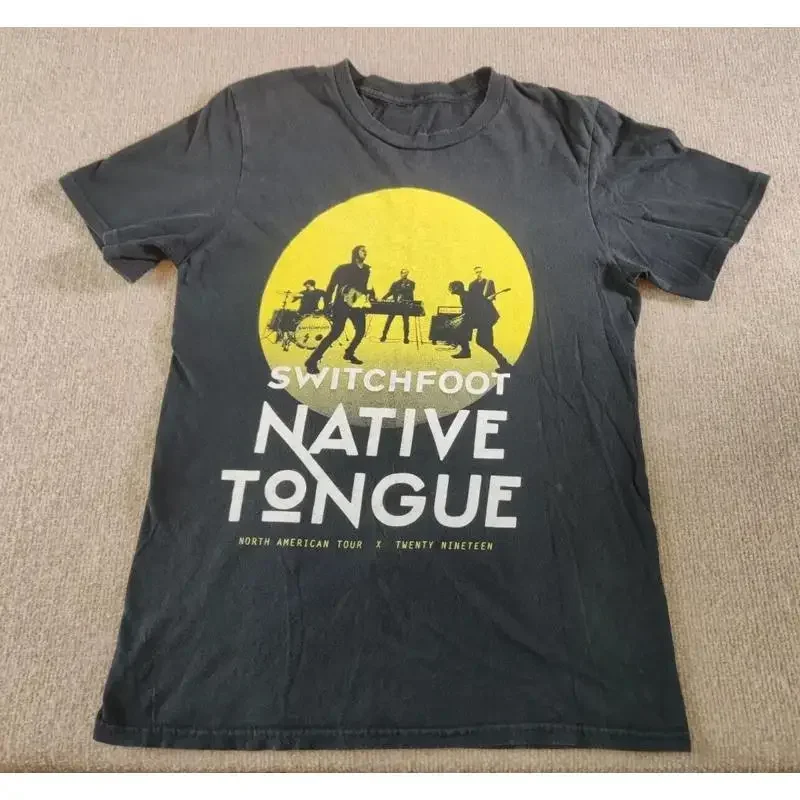 Switchfoot Concert Native Tongue 2019 Tour T Shirt Black S 5Xl