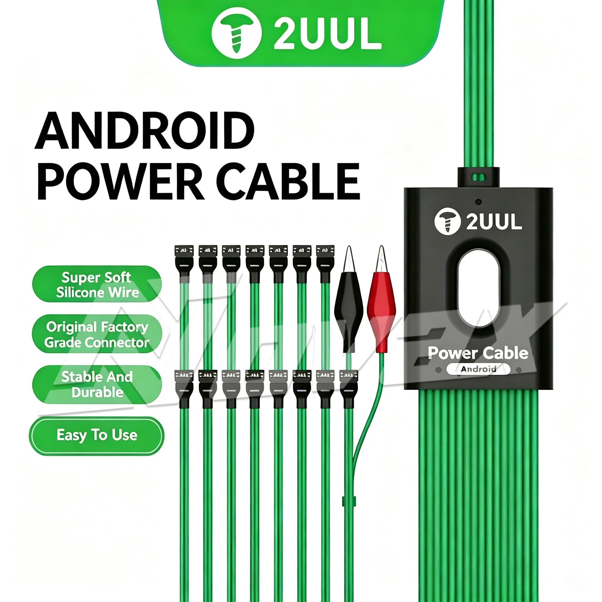 

2UUL PW04 16in one power cord is suitable for repairing power cords for Android, Huawei, Xiaomi, Samsung and other mobile phones