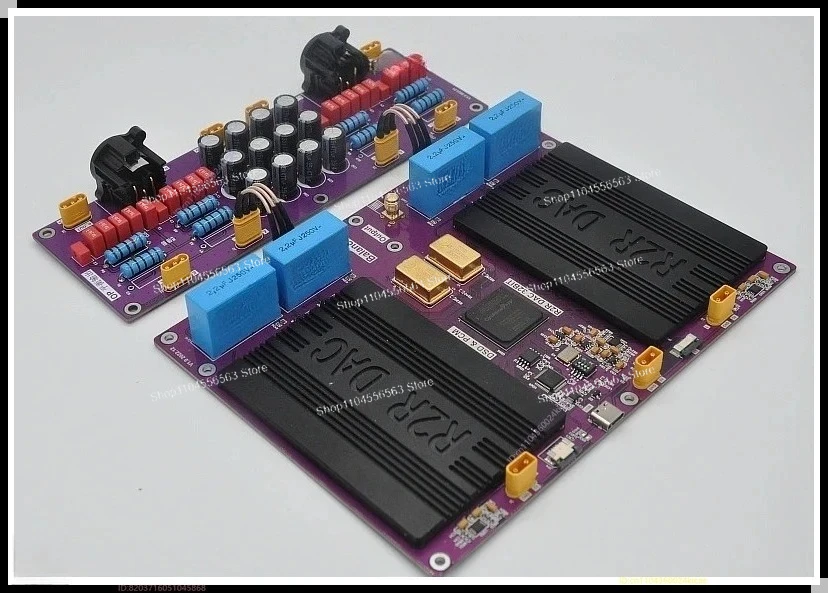 Fully Balanced Discrete 32-bit R2R DAC with Dual Decoding for DSD PCM and TCXO Clock Audio System