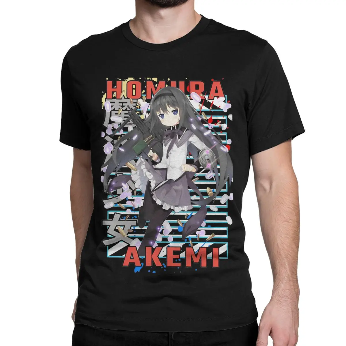 Puella Magi Madoka Magica Urban Anime Men Women T Shirts Cute Kyubey Anime Novelty Tees T-Shirt Pure Cotton Gift Idea Tops