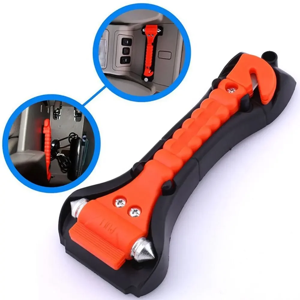 Car Safety Hammer Two-in-one Multi-function Lifesaving Emergency Hammer Fire Escape Hammer on-board Window Breaker