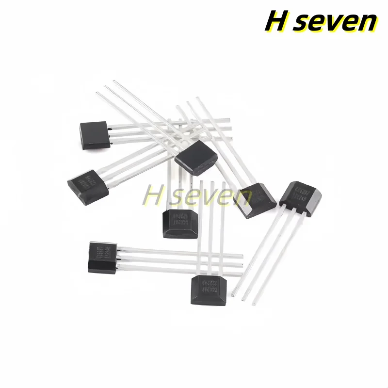 100pcs/50pcs CC6207TO CC6201TO TO-92S All Polar Micro Power Hall Effect Switch Sensor