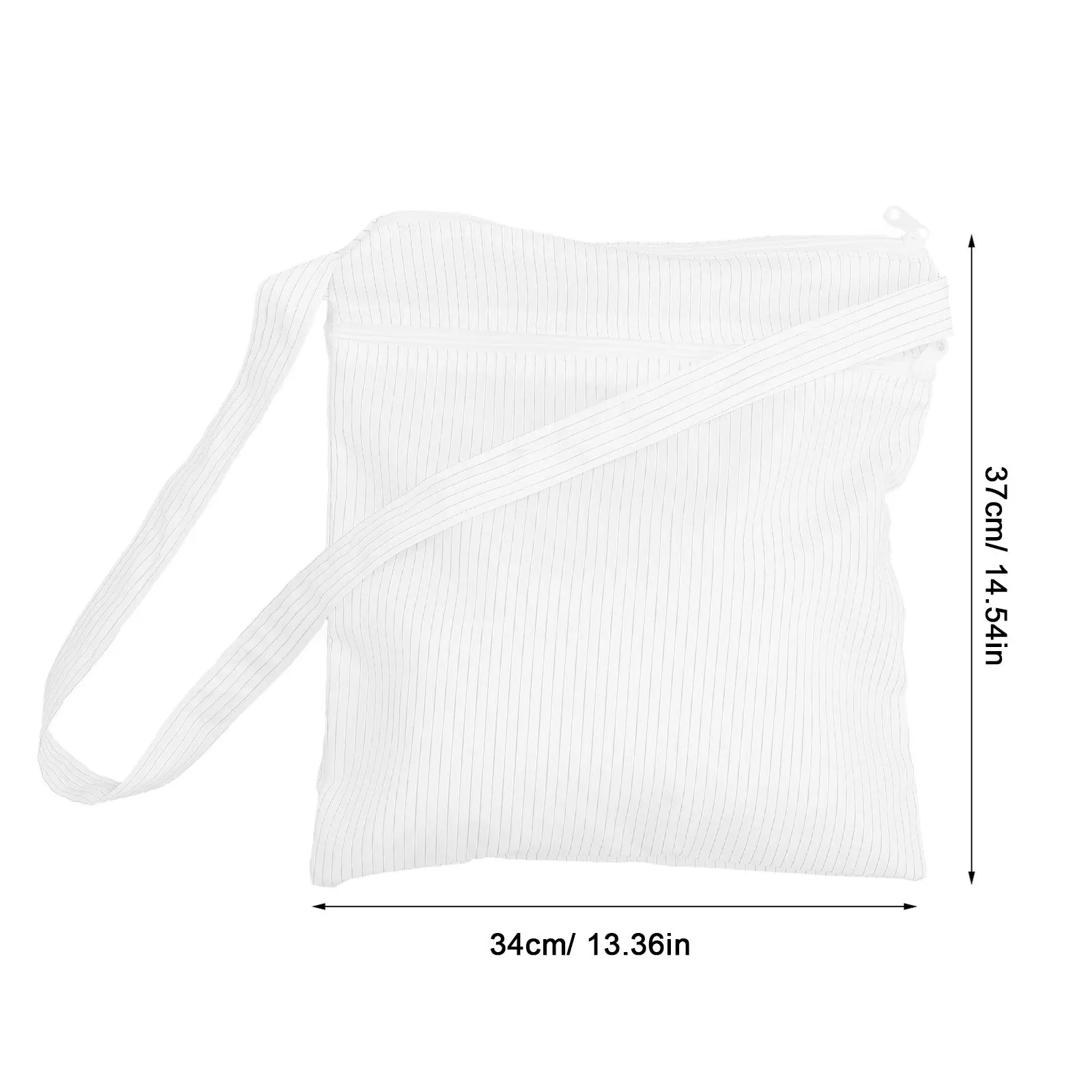 Single Layer Anti-Static Handheld Storage Bag Washable Portable Tote for Cleanroom Protective Clothing Makeup Gym Reusable