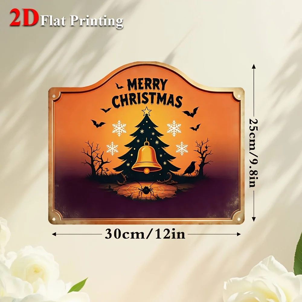 1pc, 2D Flat, Signs Metal Sheet Painting 