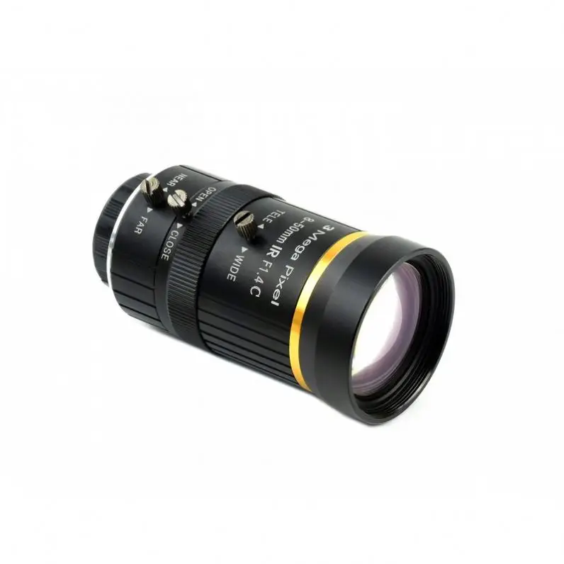 Waveshare 8-50mm Zoom Lens for Raspberry Pi High Quality Camera