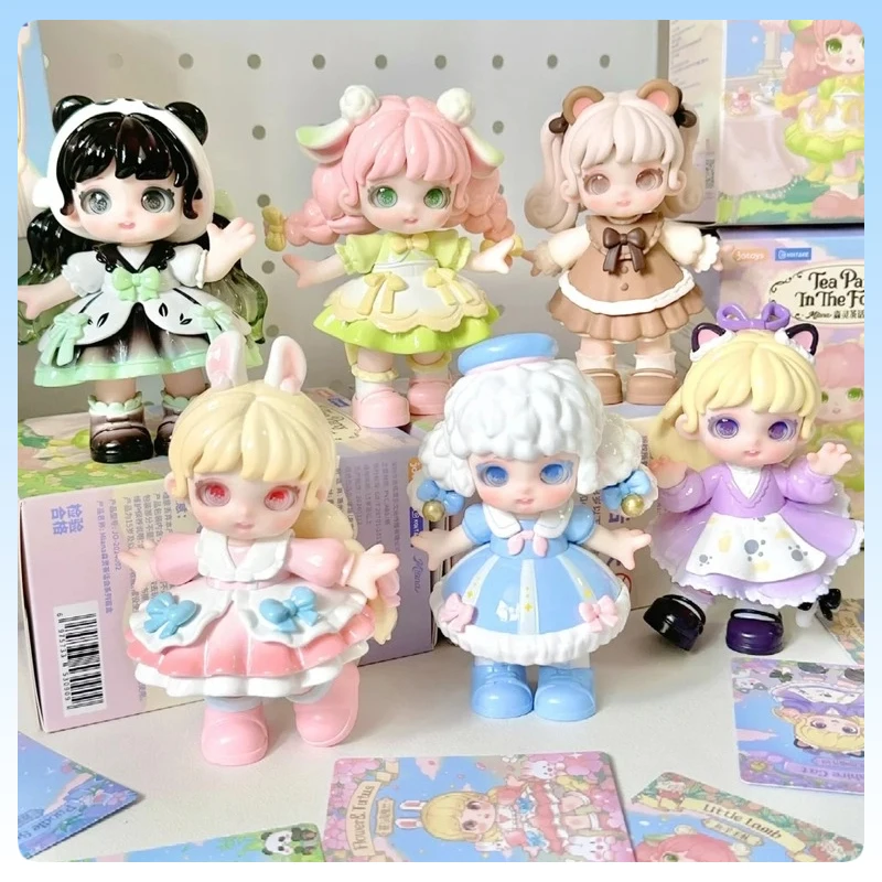 

Authentic Miana Forest Tea Party Series Mystery Boxes Adorable Decorative Figurine Models Mystery Box Collectibles Surprise Gift