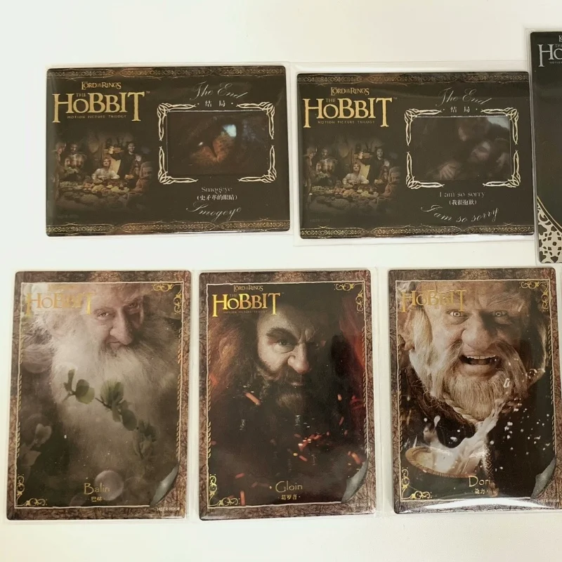 طبعة محدودة أصلية The Hobbit Trilogy Film TV بطاقات قابلة للجمع سيد الخواتم Arkenstone Gandalf أنيمي اللعب الهدايا #4