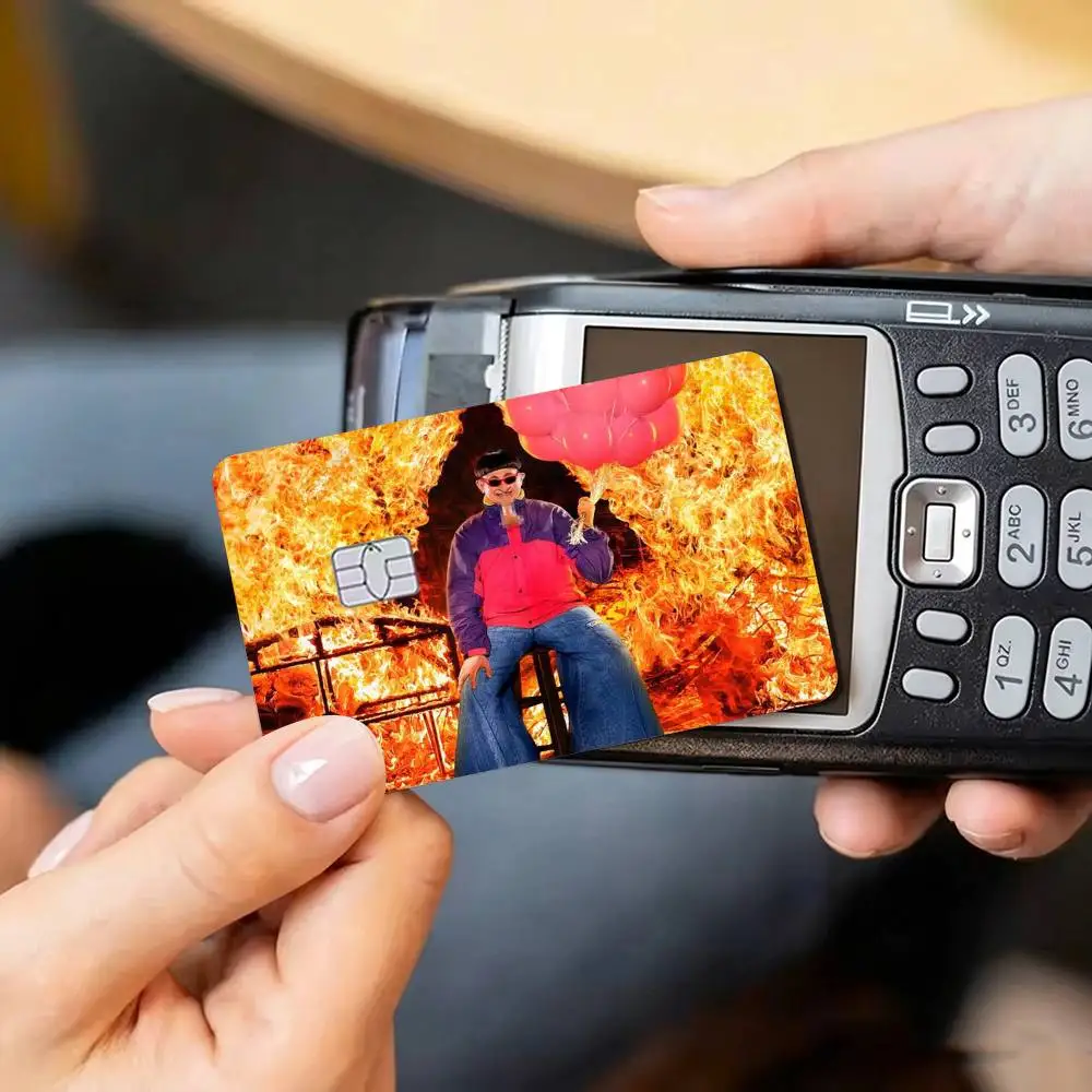 O-Oliver Tree Ugly is Beautiful  Credit Card HD Stickers Small Chip Waterproof Sticker Game Card Decal Gift