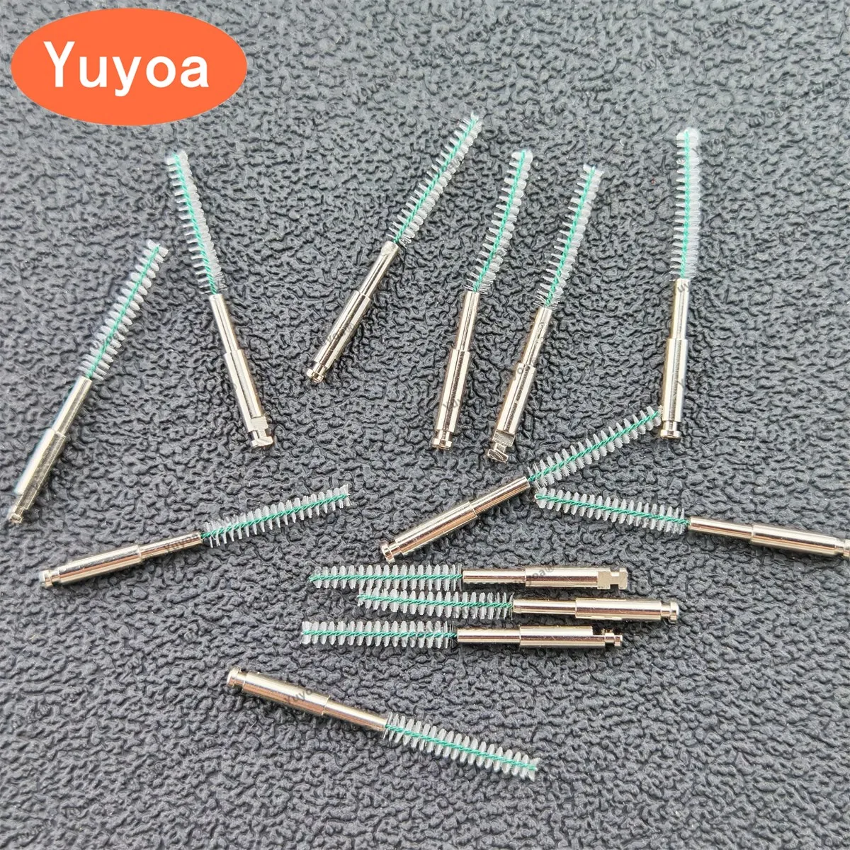 100pcs Oral Root Canal Cleaning Brush, Tooth Cleaning Brush, Various Styles Of Cleaning Brushes, Interdental Brush Cleaning