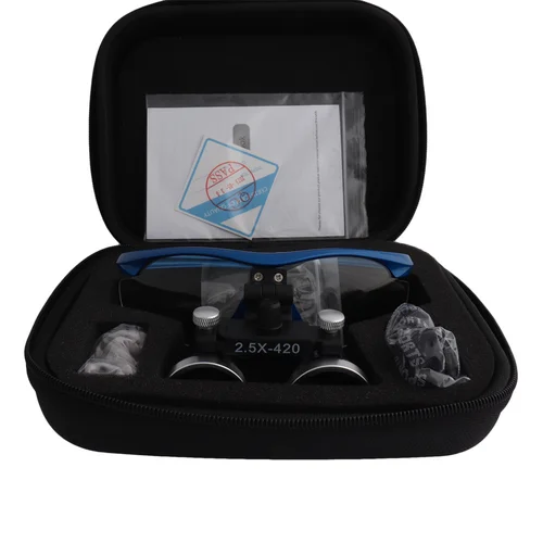 Imagen 2 del producto BODE KWS-lupa Dental para laboratorio médico, Binocular de aumento de 2,5x3,5x4x5x6x8x420mm