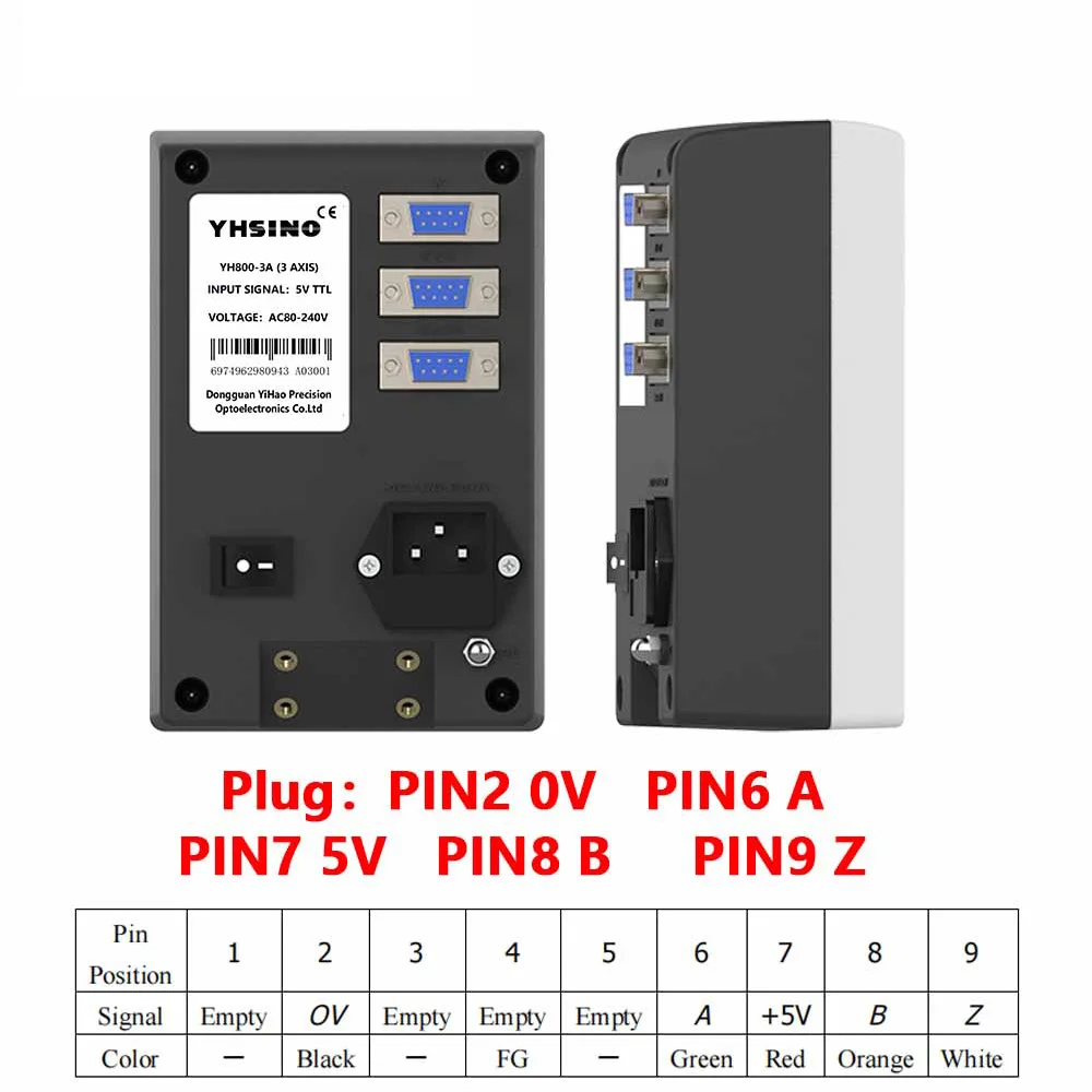 Output Milling Machine Lathe Digital Display Grating Ruler Linear Scale Magnetic Angle 2 3  Axis SINO Dro Multiple Language