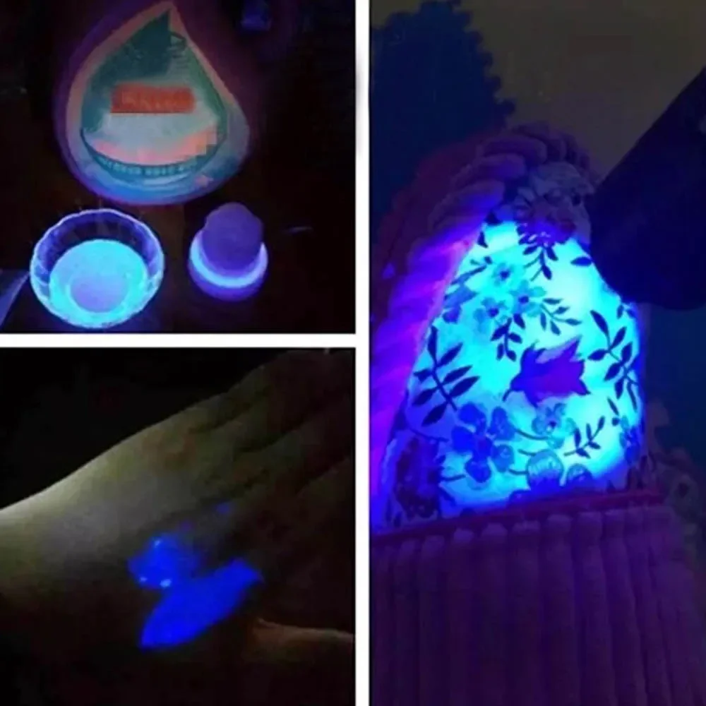 Mini Di Động Ultrabright LED Đèn Pin Đèn Pin Tím Đèn Pin Sáng Đèn Pin Đèn Kẹp Cho Chiếu Sáng Ngoài Trời