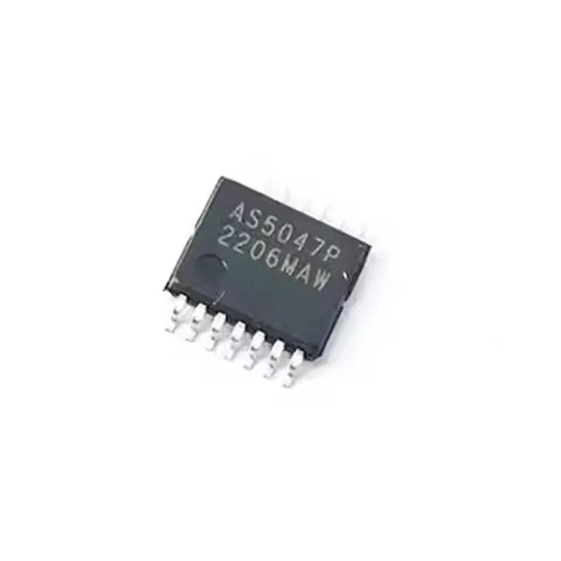 10PCS/LOT 100%New AS5047P AS5047D AS5047P-ATSM TSSOP14 Rotary Encoder In Stock