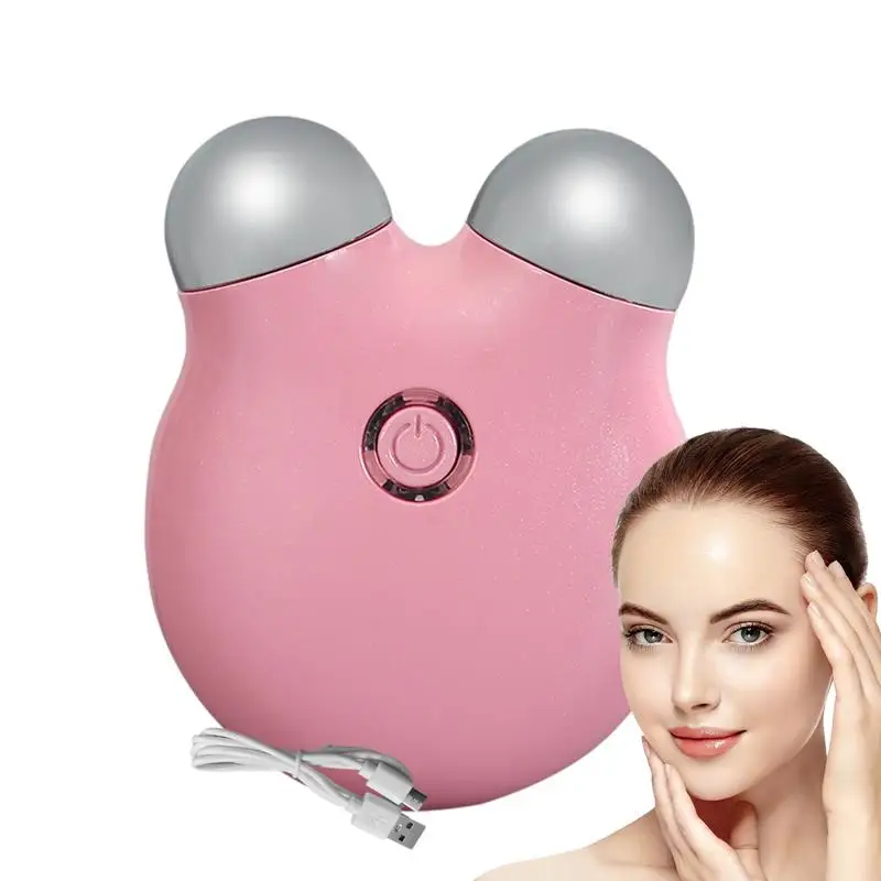 Mini Microcurrent Facial Device Face Sculpting Tool Instant Face Lift FirmContour Reduce Double Chin Non-Invasive Skin Care tool