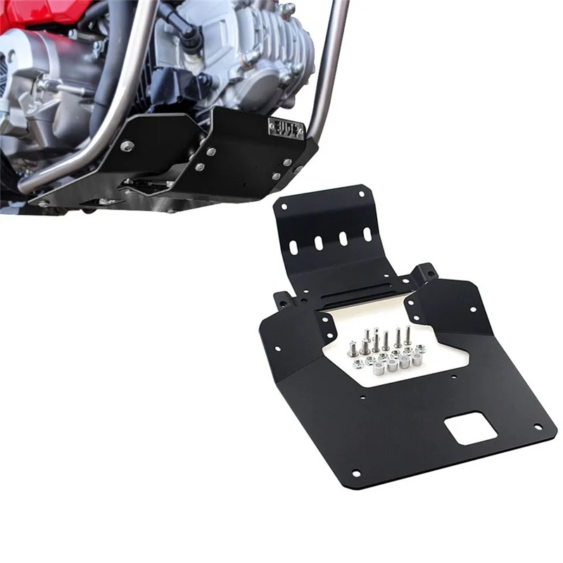 Motorcycle Under Engine Base Chassis Cover Skid Plate Belly Pan Protector for Honda CT125 CT 125 2020-2022