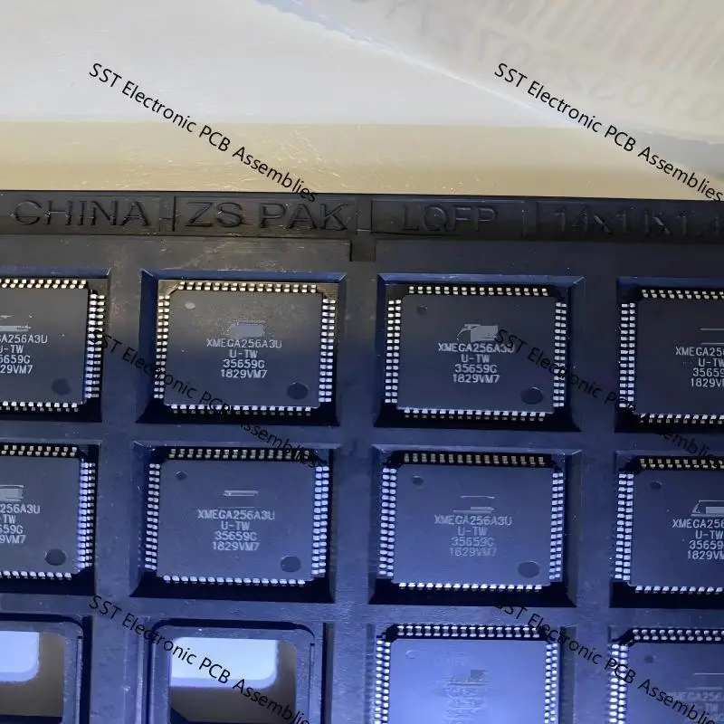 3-100 Pieces ATXMEGA256A3U-AU Original IC Chip for Free Shipping ATXMEGA256A3U
