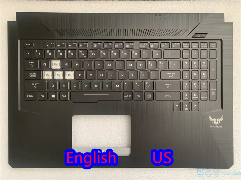 RU/SP/LA/US/AR 노트북 키보드 ASUS TUF FX705D FX705DD FX705DU FX705DT FX705 FX705GM FX86S 17인치 RGB 백라이트 C 쉘