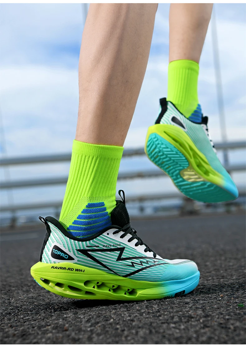 Marathon-Laufschuhe für Herren, spezielle Sneaker, Damen-Outdoor-Jogging-Sportschuhe, trendige, atmungsaktive und leichte Sportschuhe für Damen. – Detail 22