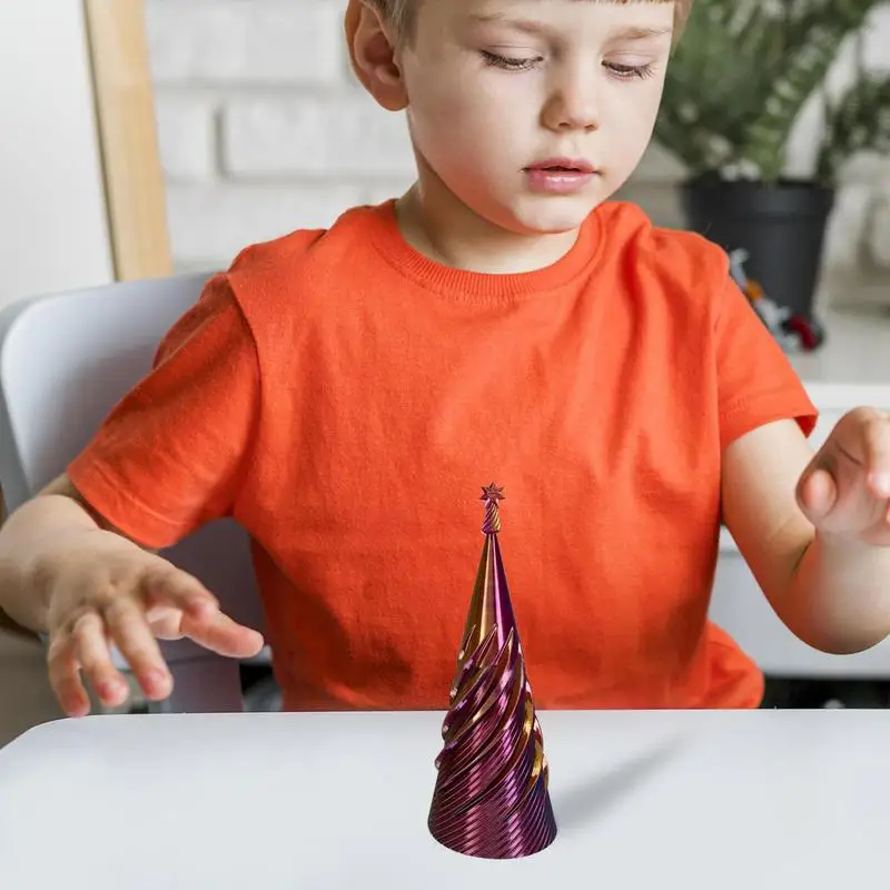 3D Pyramid Statue 3D Printed Cone Toy Egyptian Pyramid Display Statue For Desktop Decoration Stress Relief Toy