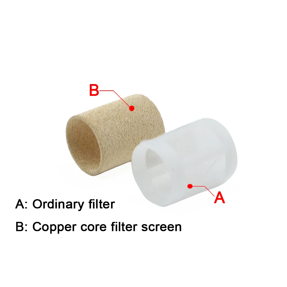  2 Pack Universal 8mm Gasoline Fuel Filter CNC Aluminum Alloy Glass Gas Fuel Oil Filters For Motorcycle Dirt Pit Bike ATV Quad