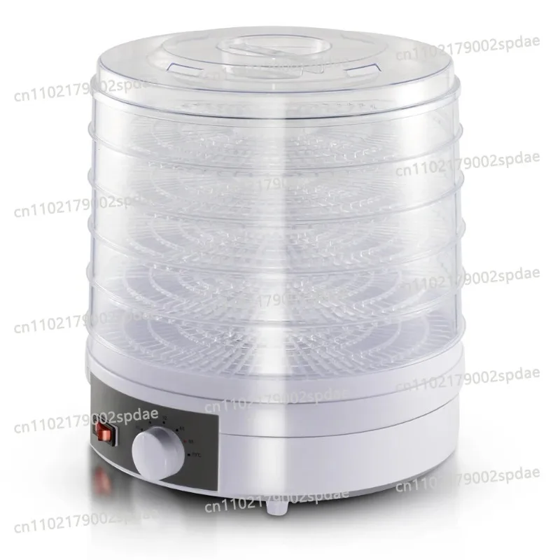 5 Trays Food Dehydrator Adjustable Temperature Home Fruit Vegetable Dryer Meat Pet Snack Maker Healthy food Compact Design