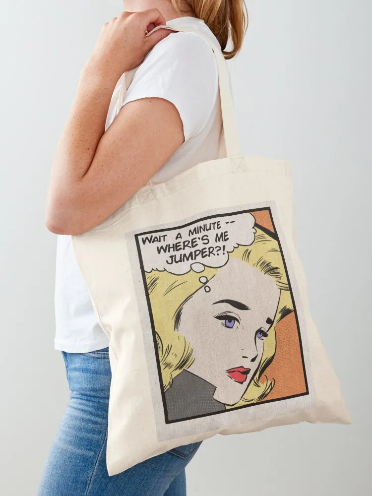 

Where's Me Jumper - Sultans of Ping Tote Bag canvas bags shoping bag tote bags cloth bags hand