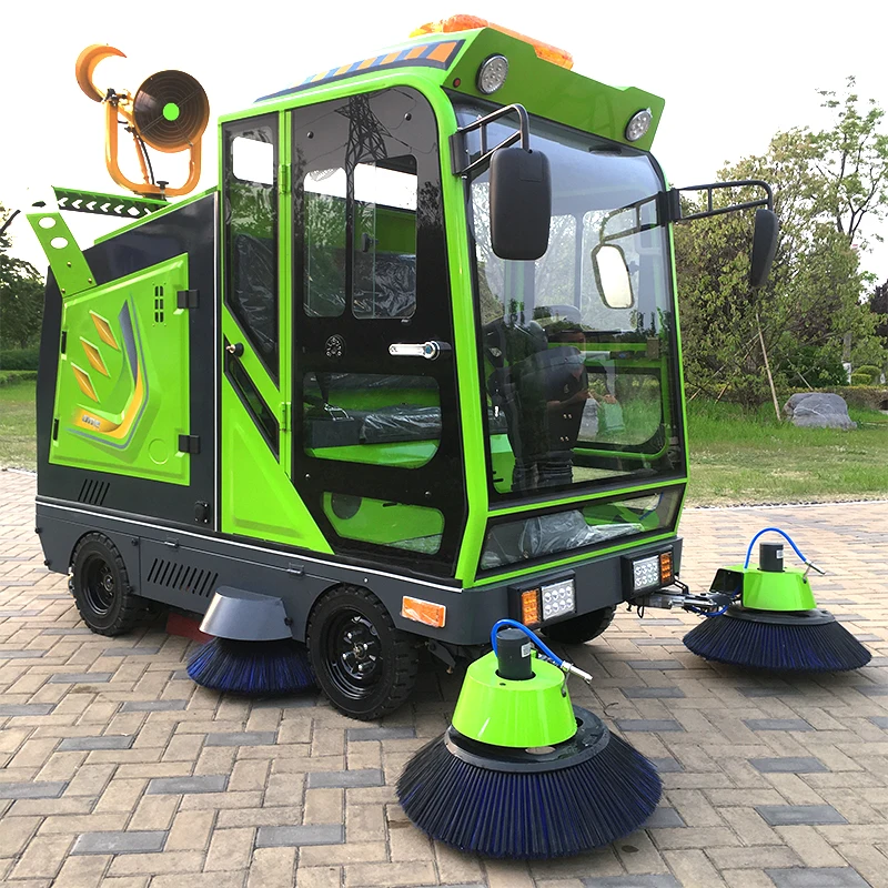 

Professional Ride on Sweeper Industrial Sweeper Heavy Duty Cleaning Machine for Large Factories Warehouses Commercial Spaces